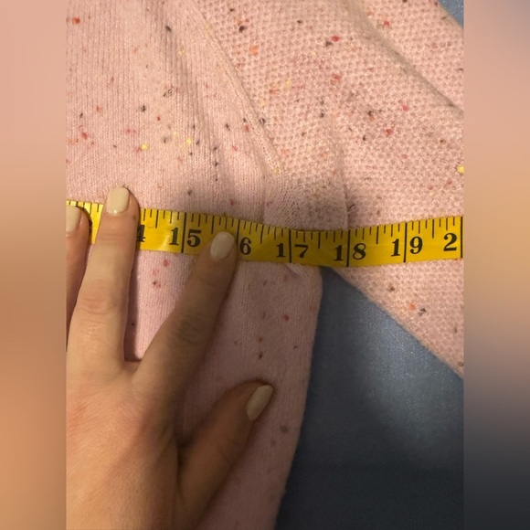 LOFT Dusty Pink Turtleneck Sweater - Picture 6 of 7